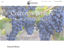 Tablet Screenshot of colterris.com